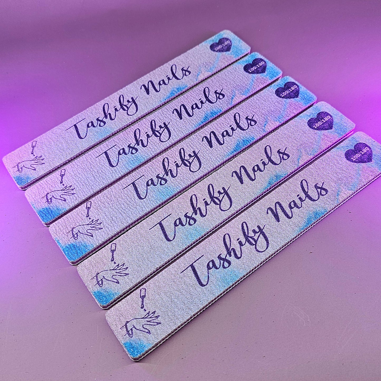 100/180 GRIT Disposable Files -25 PACK image 1