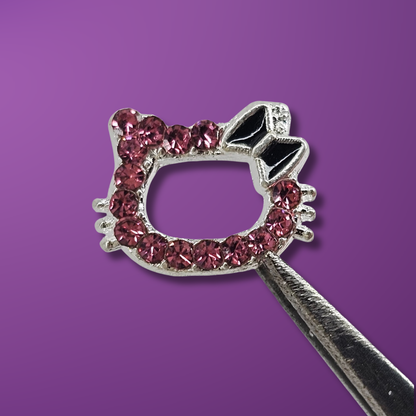 Hello Kitty Crystal Outline Charms  10 Pack
