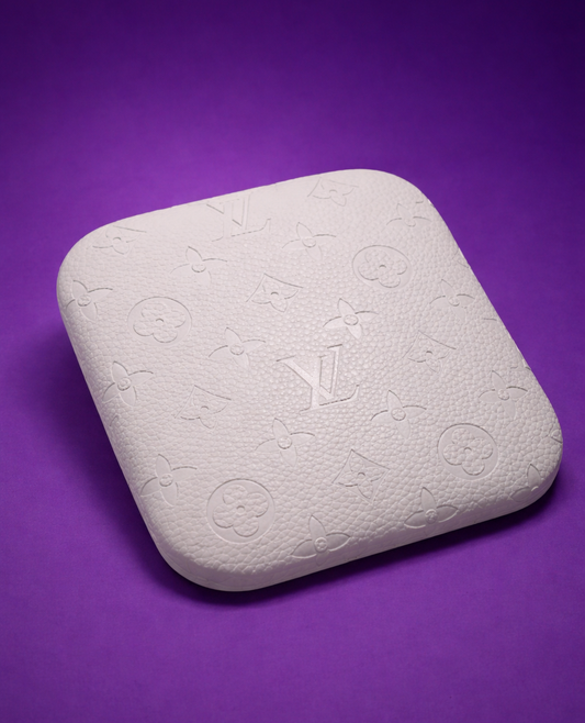 White LV - HANDCRAFTED Nailfie Rest