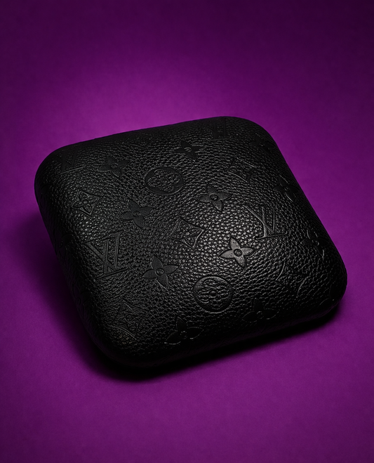 Black LV - HANDCRAFTED Nailfie Rest