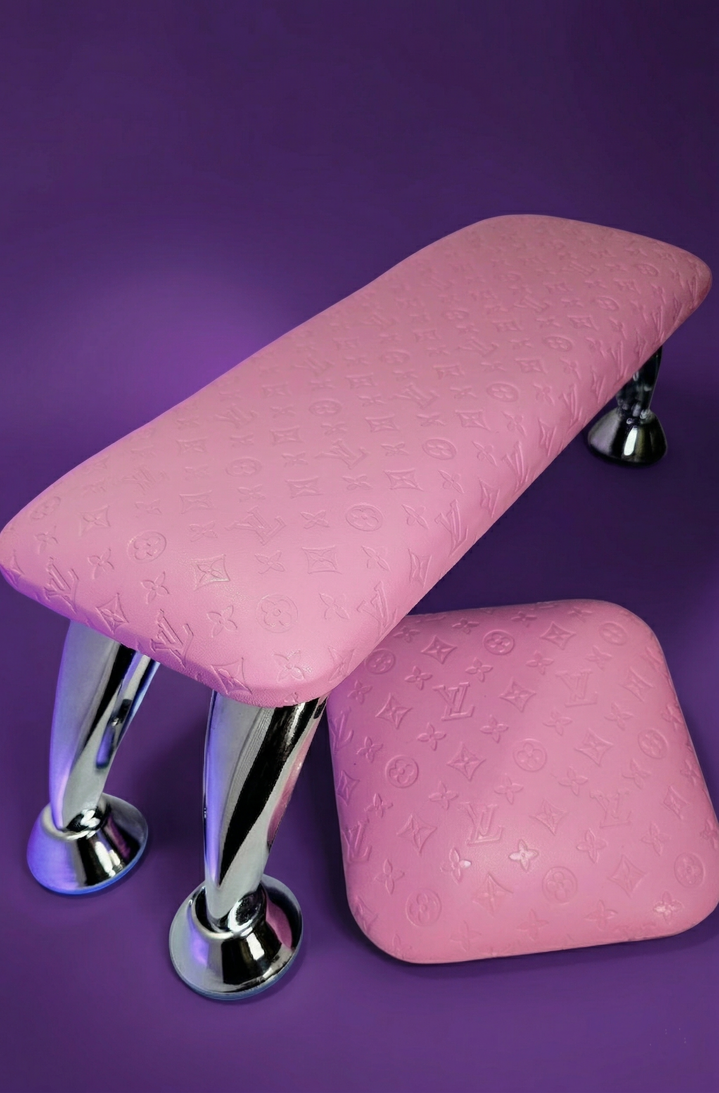 Pink LV -  Classic Nail Armrest