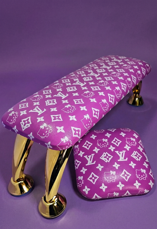 Purple Hello Kitty LV -  Classic Nail Armrest