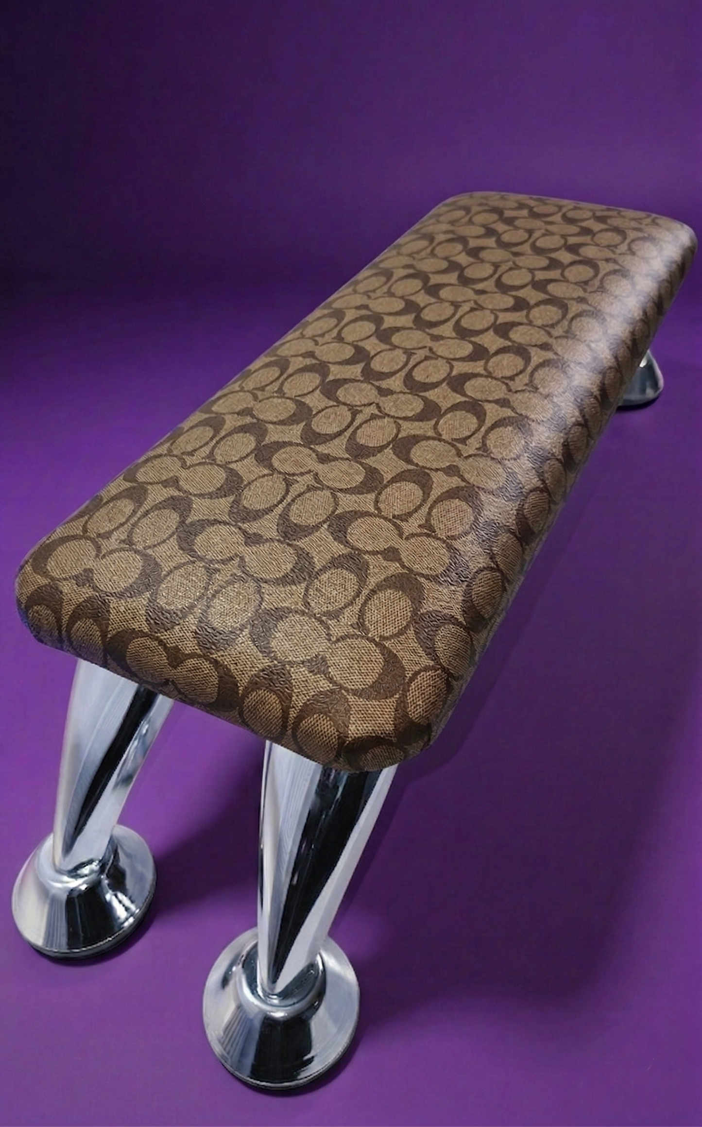 Brown Coach - Signature Armrest