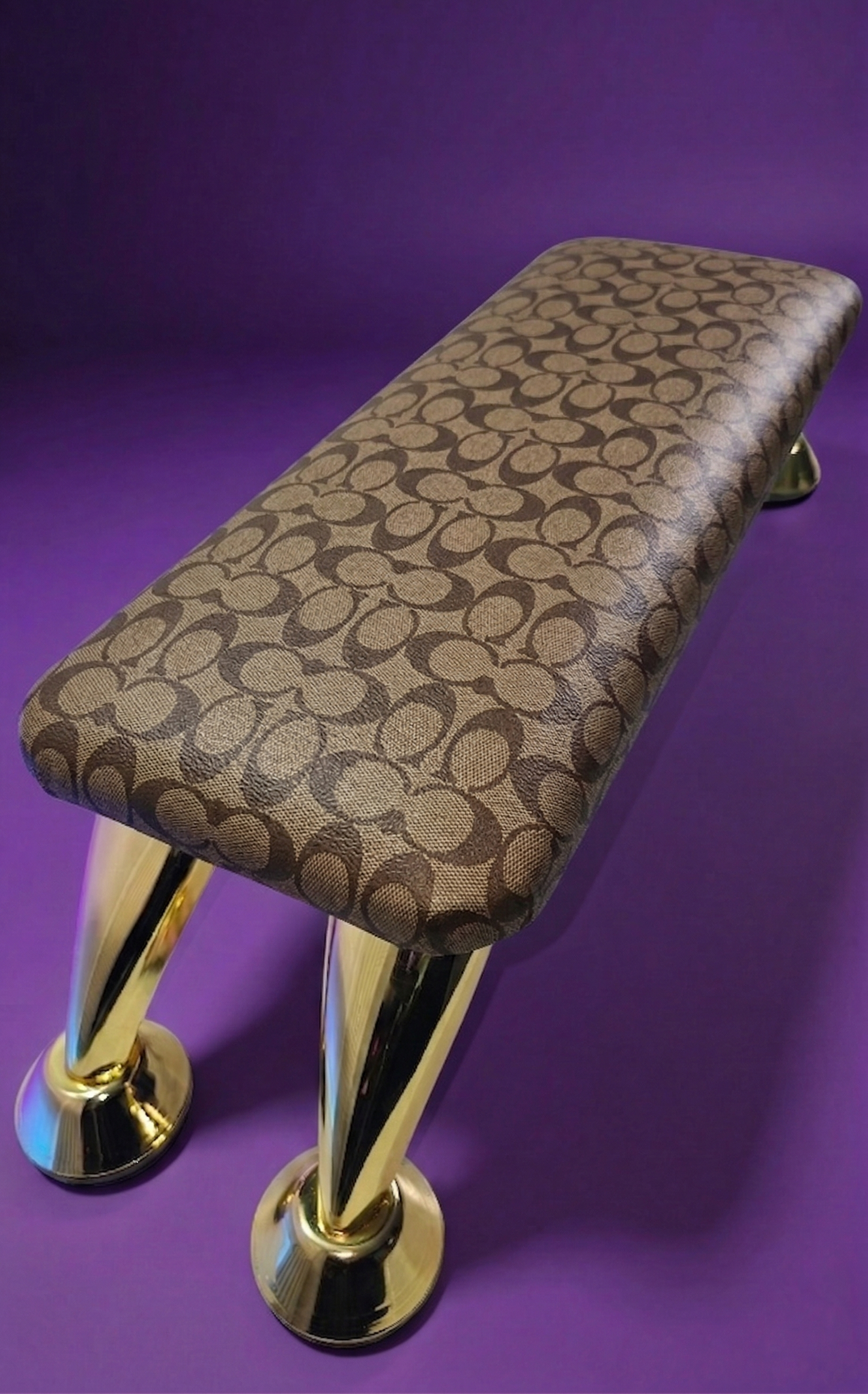 Brown Coach - Signature Armrest