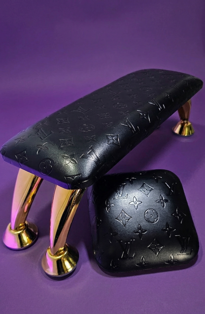 Black LV -  Classic Nail Armrest