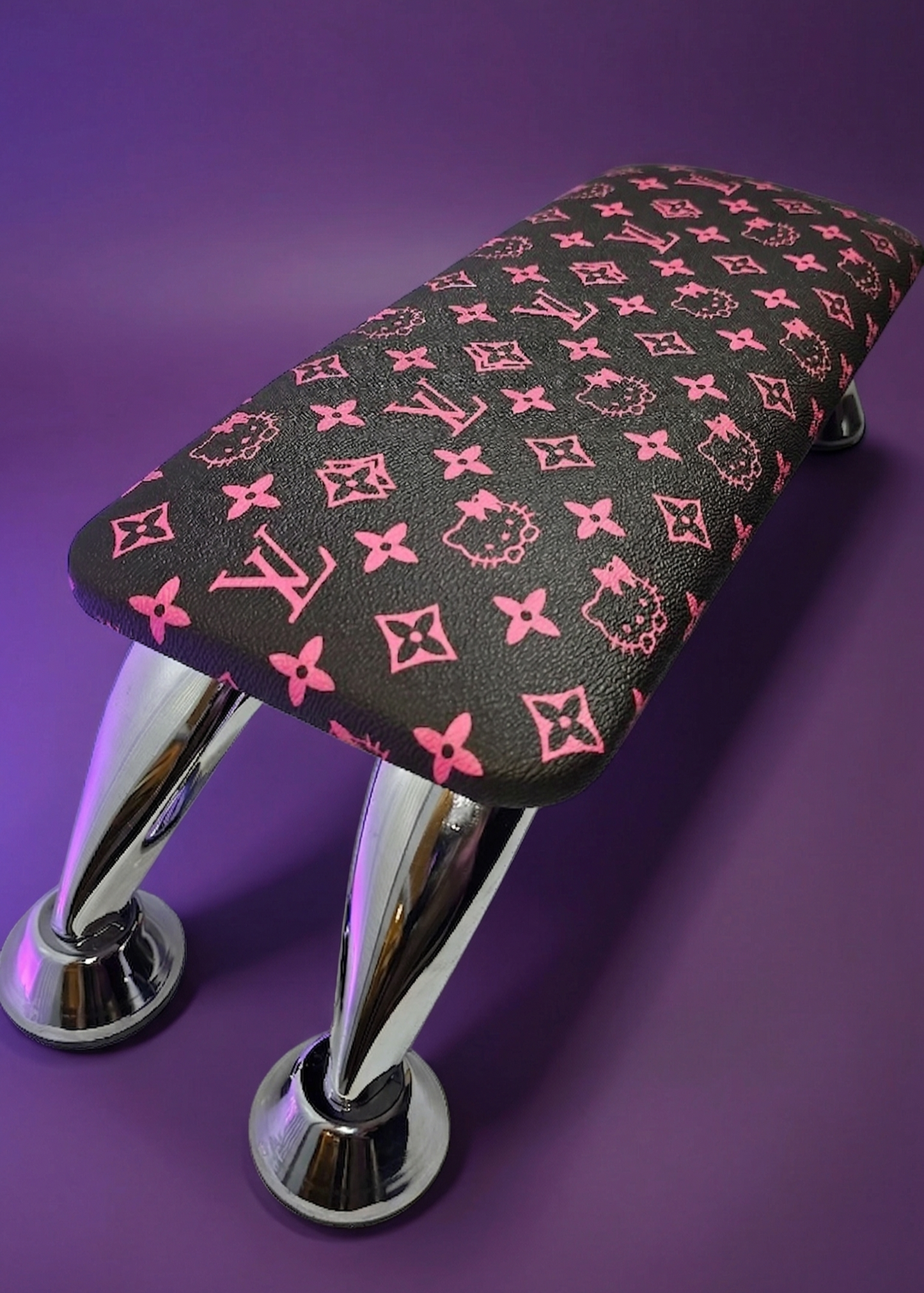 Black & Pink Hello Kitty LV - Signature Armrest